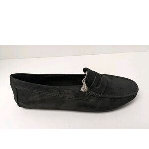 Massimo Matteo Penny Keeper Loafers, Black, Women's 7.5 M